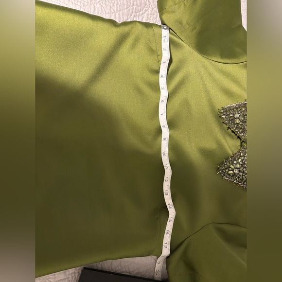 Tuckernuck Elegant Olive Green Dress - Picture 3 of 5